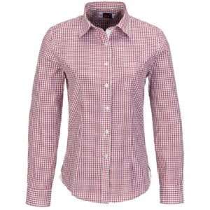 Ladies Long Sleeve Kenton Shirt - Red