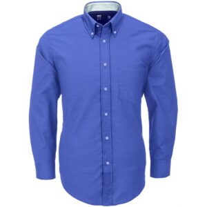 Mens Long Sleeve Aspen Shirt - New Blue