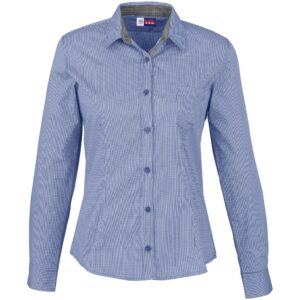 Ladies Long Sleeve Coventry Shirt - Royal Blue