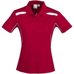 Ladies United Golf Shirt - Red