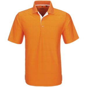 Mens Admiral Golf Shirt  - Orange
