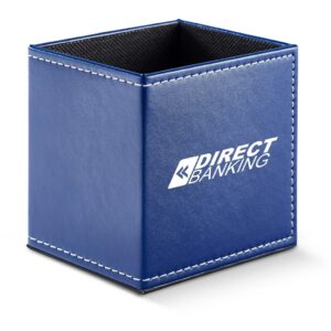 Hilton Pen And Stationery Holder - Blue