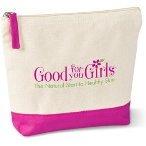Kooshty Q Cotton Cosmetic Bag - Pink