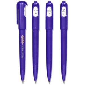 Koko Smiley Ball Pen - Purple