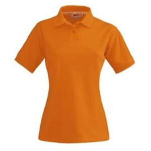 Ladies Crest Golf Shirt  - Orange