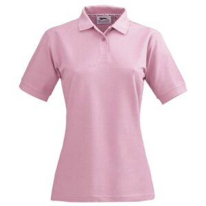 Ladies Crest Golf Shirt  - Pink