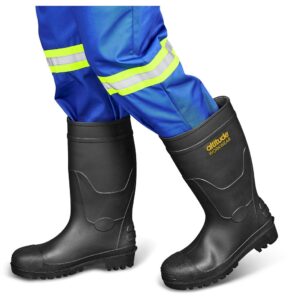Power Gumboot Steel Toe Cap