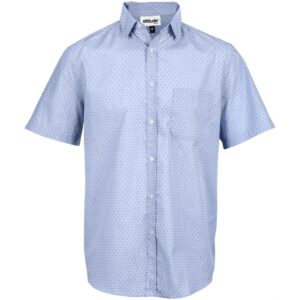 Mens Short Sleeve Duke Shirt  - Light Blue
