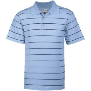 Mens Stinger Golf Shirt  - Sky Blue