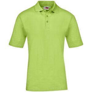 Mens Cardinal Golf Shirt - Lime