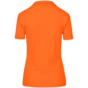 Ladies Cardinal Golf Shirt - Orange