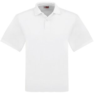 Mens Elemental Golf Shirt  - White