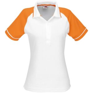 Ladies Sydney Golf Shirt  - Orange
