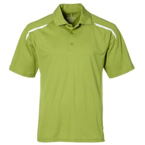 Mens Nyos Golf Shirt  - Lime
