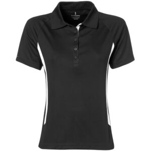 Ladies Mitica Golf Shirt  - Black