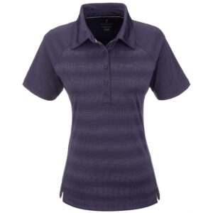 Ladies Shimmer Golf Shirt  - Purple