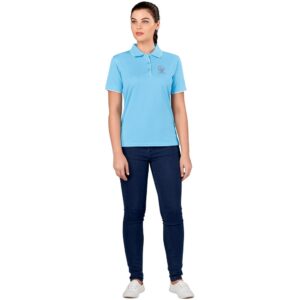 Ladies Elite Golf Shirt - Light Blue